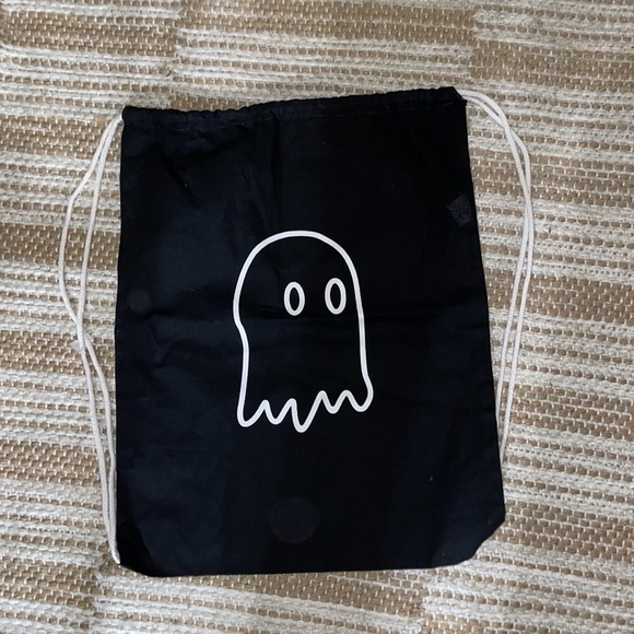 Lonely Ghost Drawstring Bag - Picture 2 of 2